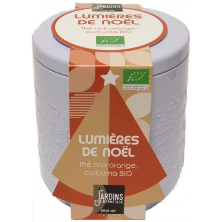 Thé BIO "Lumières de Noël" - boîte métal 100 g