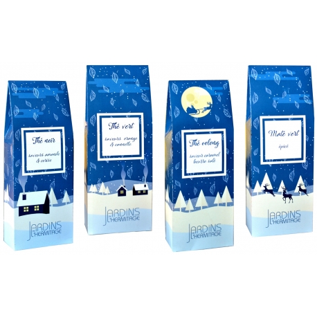 Collection "Paysage de Noël" - Etuis complémentaires (4 x 80 g)