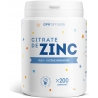 Citrate de Zinc - 15 mg x 200 comprimés