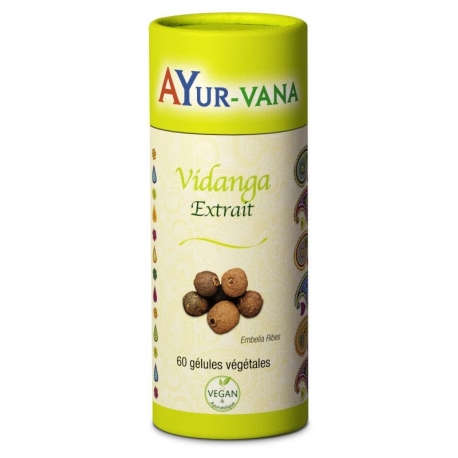 Vidanga Extrait - 250 mg x 60 gélules végétales