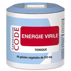 Energie Virile - 60 gélules végétales de 555 mg