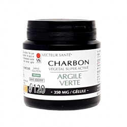 Charbon Super Activé - Argile verte