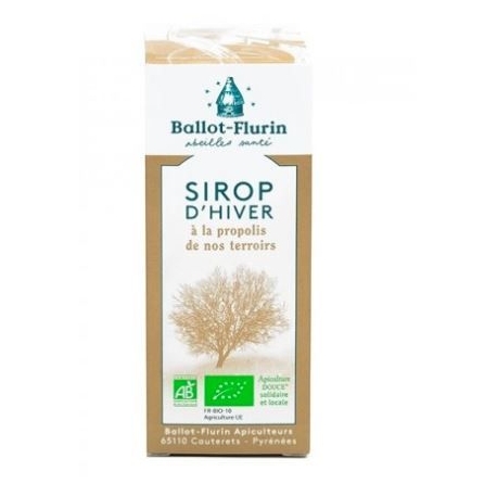Sirop d'hiver à la propolis de nos terroirs - Flacon 100 ml