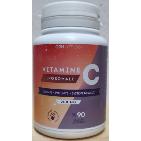 Vitamine C Liposomale - 200 mg x 90 gélules végétales