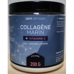 Collagène Marin + Vitamine C - poudre 200 gr