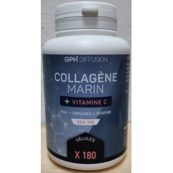 Collagène Marin + Vitamine C - 350 mg x 180 gélules