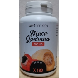 Maca Guarana - 500 mg x 180 gélules