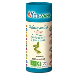 Ashwagandha Bio Extrait - 60 gélules végétales