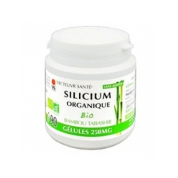 SILICIUM ORGANIQUE Extrait Titré à 75% en silice - 90 gélules x 325 mg