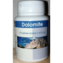 Dolomite - 400 mg x 100 gélules