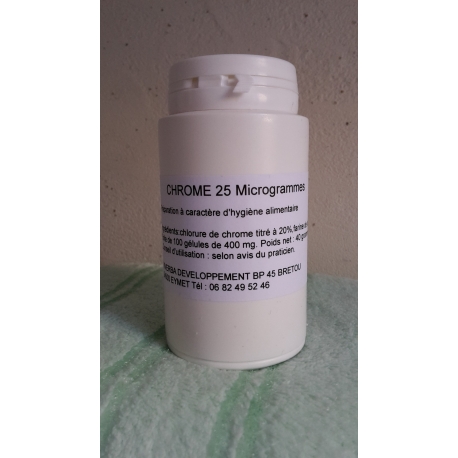 CHROME 100 gélules 25µg