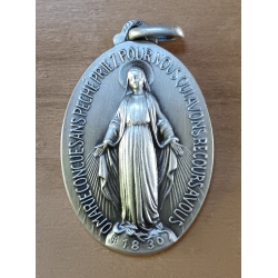 Médaille Vierge Miraculeuse Argent