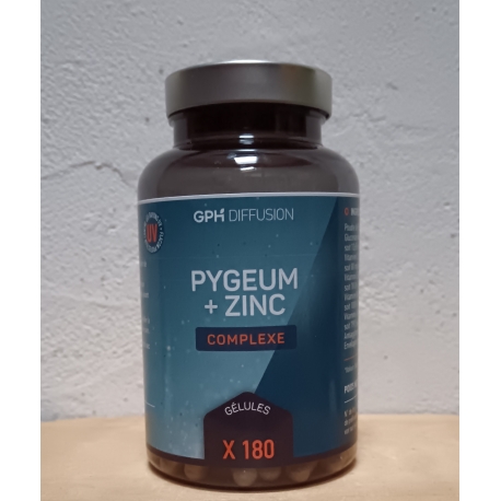 Pygeum + Zinc Complexe - 180 gélules x 315 mg