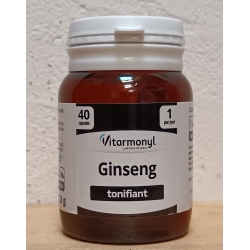 Tonifiant - Ginseng - 40 gélules d'origine marine