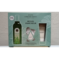 COFFRET RITUEL FRAICHEUR Thé Vert - Christine Darvin