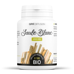 Saule Blanc Bio - 200 mg x 100 gélules végétales