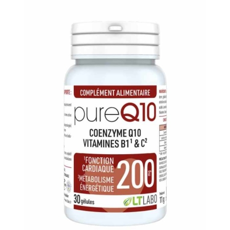 Pure Q10 - 200 mg x 60 gélules