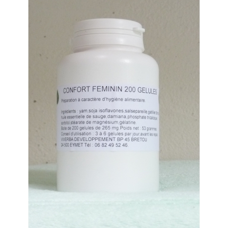 CONFORT FEMININ 200 gélules