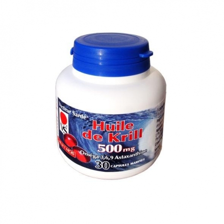 Huile de Krill 500 mg - 30 caps