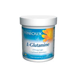 L-GLUTAMINE 470 mg x 120 gélules
