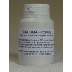 CURCUMA-POIVRE - 520 mg x 30 gélules