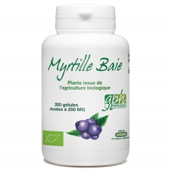 Myrtille Baie - 250 mg x 200 gélules