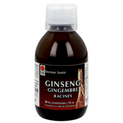Ginseng Gingembre Racines 20 mg Gisénocides - 15 mL