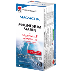 Mag'Activ - Magnésium marin -60 gélules