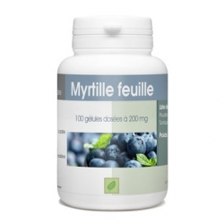 Myrtille Feuille - 200 mg x 100 gélules
